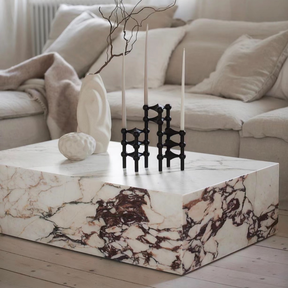 Edgar Sintered Stone Marble Coffee Table